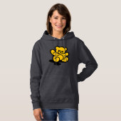 Yellow Teddy Trouble Hoodie (Vorne ganz)