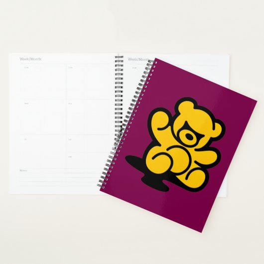 Yellow Teddy Trouble Planer (Anzeige)