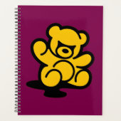 Yellow Teddy Trouble Planer (Vorderseite)