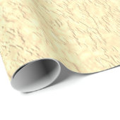 Yellow Texture Design Geschenkpapier (Rolleneckpunkt)