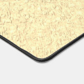 Yellow Texture Design Schreibtischunterlage (Ecke)