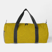 Yellow textured surface with  swirling pattern duffle bag (Rückseite)