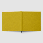 Yellow textured surface with  swirling pattern gästebuch (Voll)