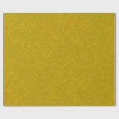Yellow textured surface with  swirling pattern geschenkpapier (Flach)