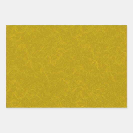 Yellow textured surface with  swirling pattern geschenkpapier set (Vorderseite 3)