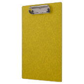 Yellow textured surface with swirling pattern klemmbrett (Links)