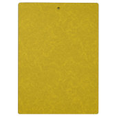 Yellow textured surface with swirling pattern klemmbrett (Rückseite)