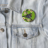 Yellow Throat Warbler ~ Spring Button (Beispiel)