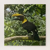 Yellow-Throated Toucan Costa Rica Design Puzzle (Vertikal)