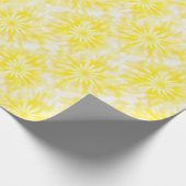 Yellow Tie Dye Geschenkpapier (Ecke)