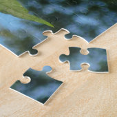 Yellow Tiger Frack auf Pink Butterfly Bush Fl Puzzle (Seite)