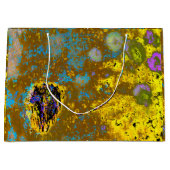 Yellow Tree Bark Gift Bag Große Geschenktüte (Vorderseite)
