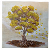 Yellow tree fliese (Vorderseite)