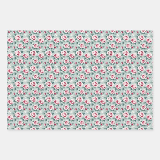 Yellow Trendy Birthday Summer Blume für sie Geschenkpapier Set (Vorderseite 2)