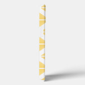 Yellow Trendy Triangle Pattern Case-Mate iPhone Hülle (Rückseite / Rechts)