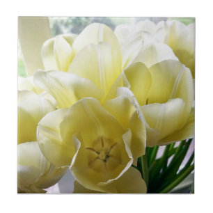 Yellow Tulip Bouquet Fliese