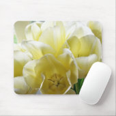 Yellow Tulip Bouquet Mousepad (Mit Mouse)