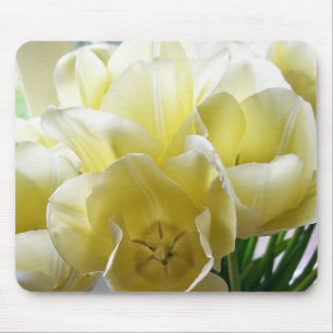 Yellow Tulip Bouquet Mousepad