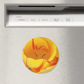 Yellow Tulip Magnet (In Situ (Geschirrspüler))