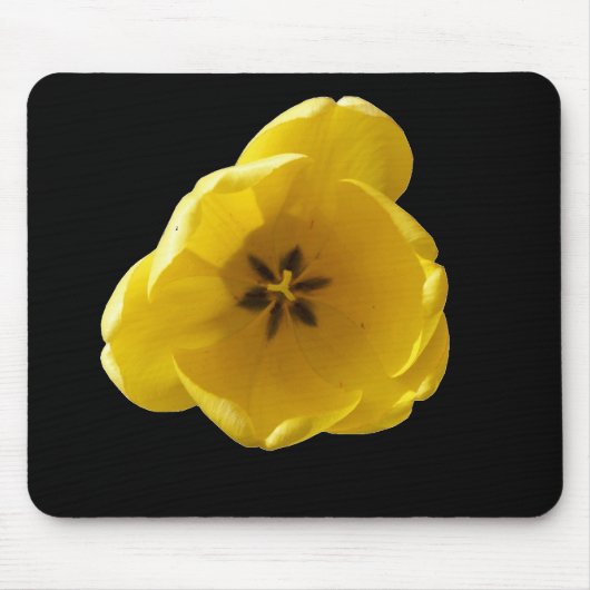 Yellow Tulip Mousepad (Vorne)
