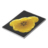 Yellow Tulip Notepad Notizblock (Rotiert)