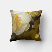 Yellow tulip photo kissen (Rückseite)