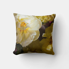 Yellow tulip photo kissen