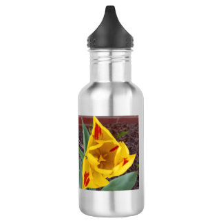 Yellow Tulip water Bottle Edelstahlflasche
