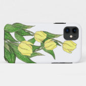 Yellow Tulpe iPhone Case (Rückseite (Horizontal))
