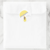Yellow Umbrella Stickers (Tasche)