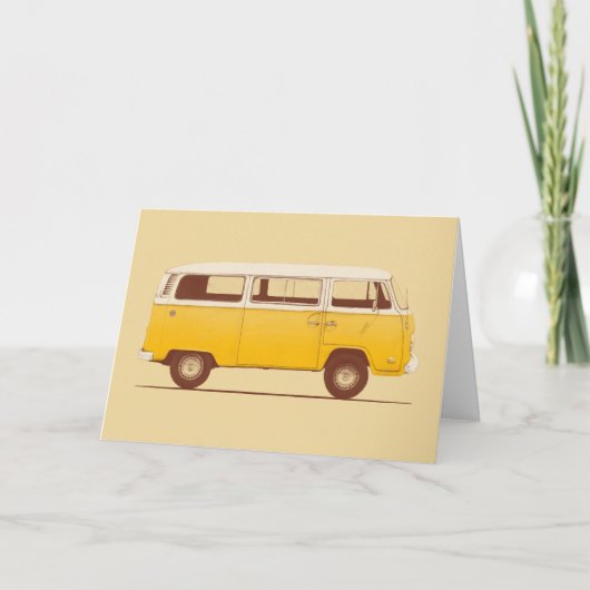 Yellow Van | Florent Bodart Karte (Vorderseite)