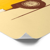 Yellow Van | Florent Bodart Poster (Ecke)