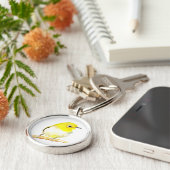 Yellow Viero Schlüsselanhänger (Seite)