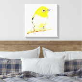 Yellow Viro Leinwanddruck (Insitu (Schlafzimmer))