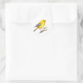 Yellow Warbler Bird Stickers (Tasche)