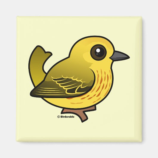 Yellow Warbler Magnet (Vorne)