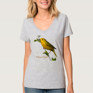 Yellow Warbler "Nature’s Gold" T - Shirt