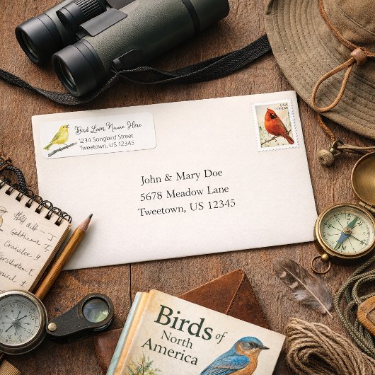 Yellow Warbler Singing Bird Watcher Geschenk