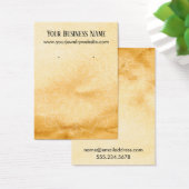 Yellow Watercolor Mandala Earring Display Cards (Schreibtisch)