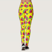 Yellow Watermelon Leggings (Rückseite)
