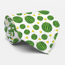 Yellow Watermelon Neck Tie
