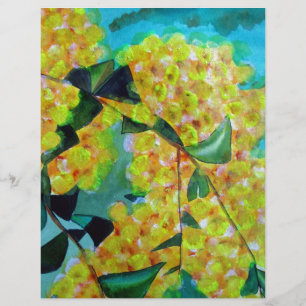 Yellow Wattle, australische Blume
