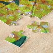 Yellow Wattle, australische Blume Puzzle (Seite)