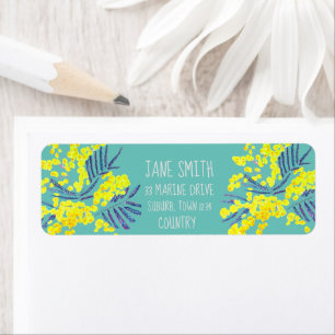 Yellow Wattle mimosa Blume Art