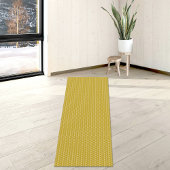 Yellow Waves Pattern Yoga Mat Yogamatte