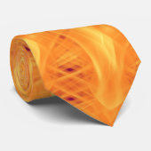 Yellow Wedding Neck Tie Krawatte (Gerollt)