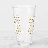 Yellow White Brautparty Future Mrs Glass Cup Glas (Links)
