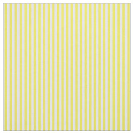 Yellow White Cabana Strip Stoff