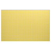 Yellow White Diamonds Geometric Pattern Stoff (Yard (91,4 cm))