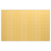 Yellow White Gingham Pattern Stoff (Yard (91,4 cm))